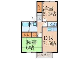 ポ－トナガノの物件間取画像